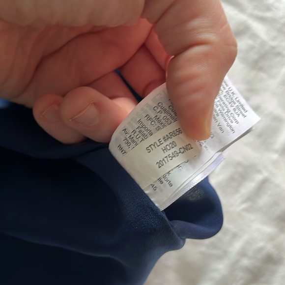 J. Crew Tie Neck Tiered Dress in Scattered Peony - Picture 9 of 11